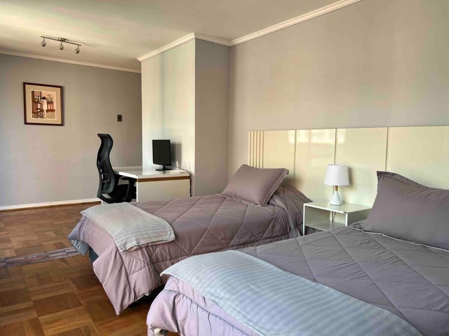 Apartamento En Centro Historico Santiago, Dos Dormitorios Dış mekan fotoğraf